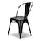 Atlas Commercial Products Titan Series Industrial Metal Chair, Black MSC9BLK - alternate 4